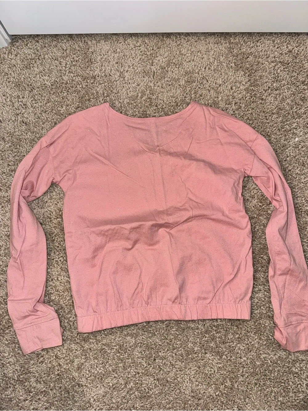 Carter’s Pink Shimmer Long Sleeve Top 6/6X